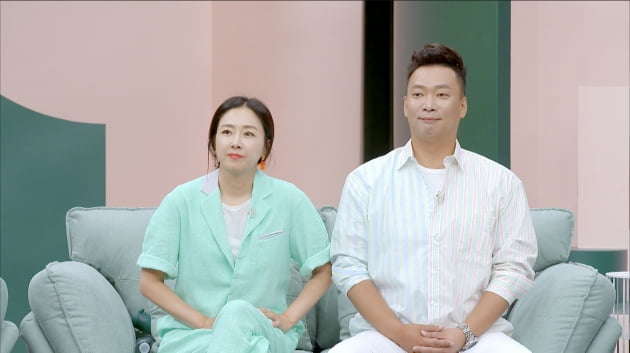 개그맨 김지혜·박준형 부부/ 사진=JTBC 제공