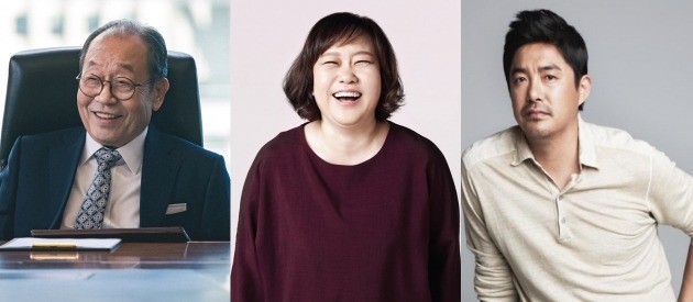 배우 신구, 황정민, 임철형./사진=각 소속사 제공