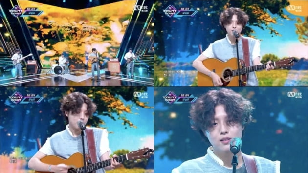 '엠카운트다운' 유승우 / 사진 = Mnet 영상 캡처