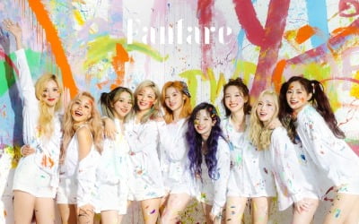 트와이스, 'Fanfare'로 日 오리콘 차트 강타…'10연속 플래티넘' 청신호