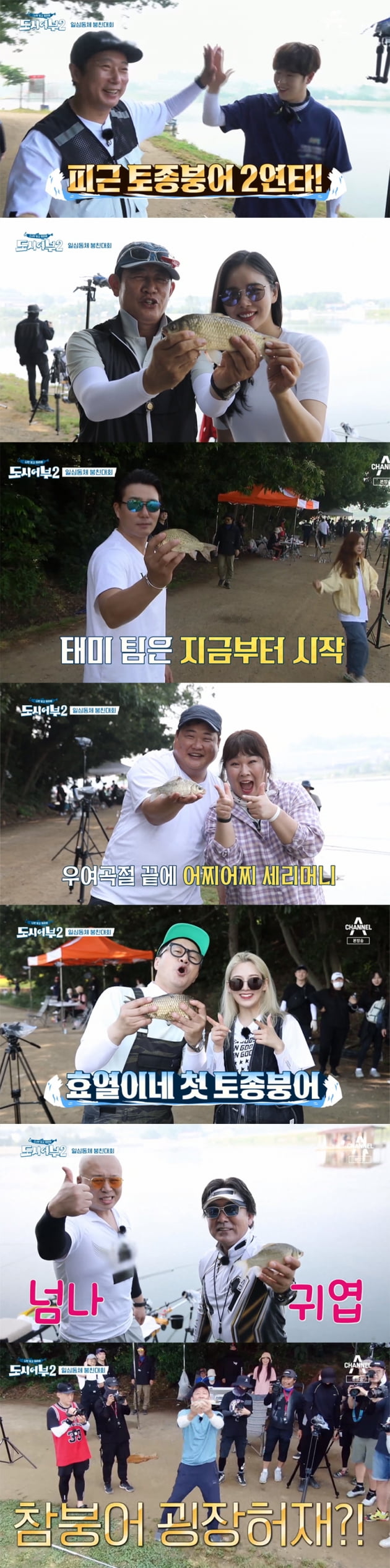 '도시어부2' 지난 방송 하이라이트/ 사진=채널A 제공