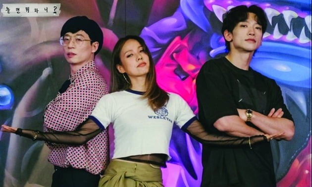 '놀면 뭐하니' 싹쓰리 멤버 유재석(왼쪽부터), 이효리, 비/ 사진=MBC 제공