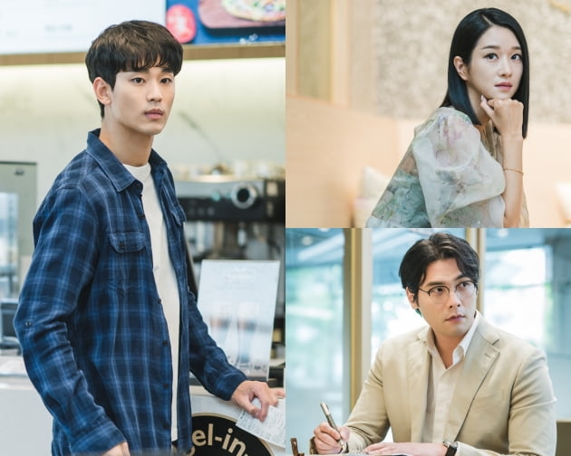 '사이코지만 괜찮아' 김수현, 서예지 훈남 팬 최다니엘 질투? /사진=tvN 제공