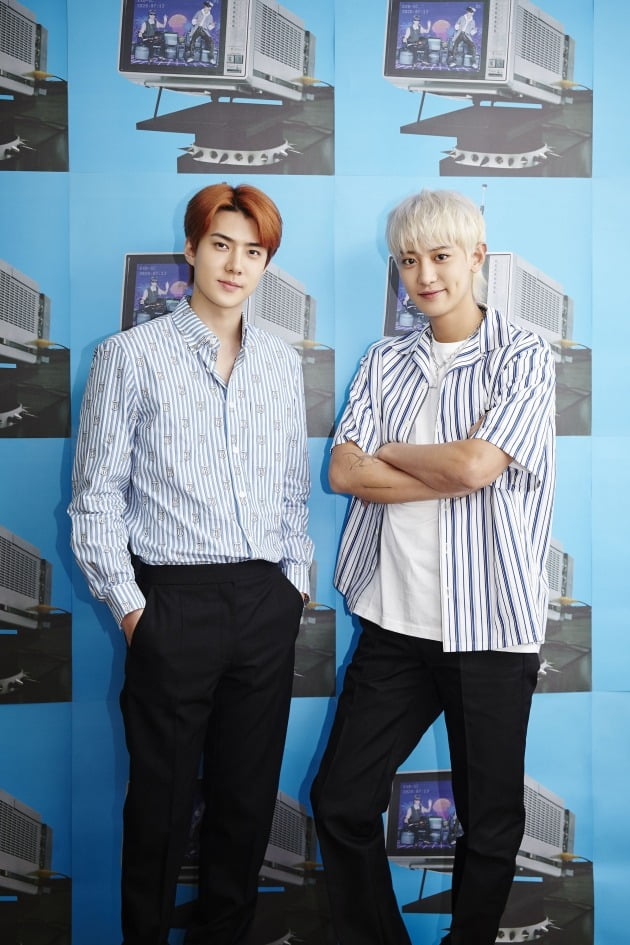 세훈&찬열./사진제공=SM엔터테인먼트