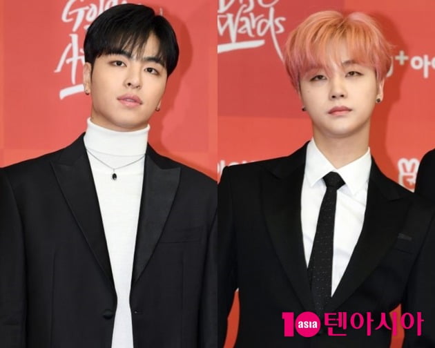 그룹 아이콘의 구준회(왼쪽), 김진환 / 사진=텐아시아DB