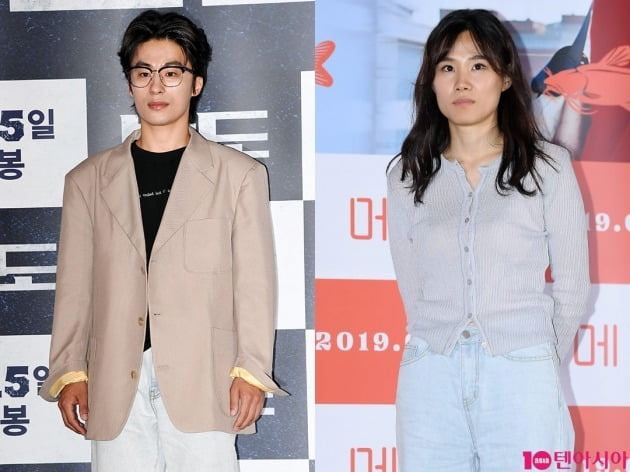 배우 구교환(왼쪽), 이옥섭 감독 / 사진=텐아시아DB