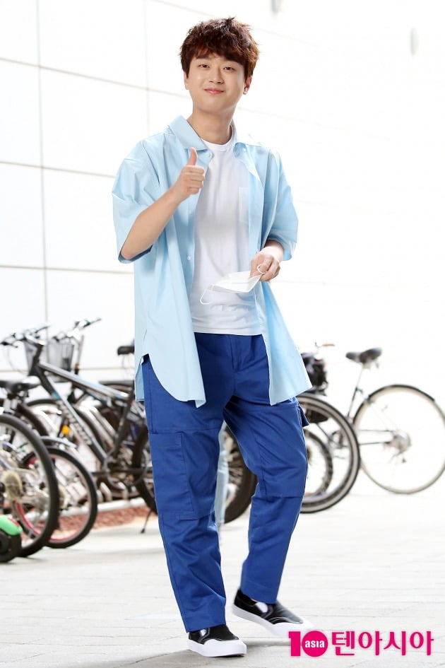 [TEN 포토] 이찬원 '비주얼이 따봉이야'