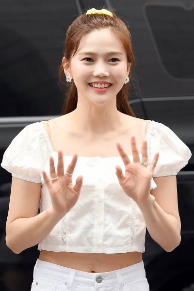 [TEN 포토] 오마이걸 효정 '오늘도 설렜어'