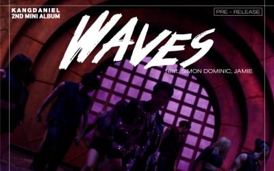 강다니엘, 'Waves' 티저 이미지 기습 공개…사이먼 도미닉X제이미 피처링