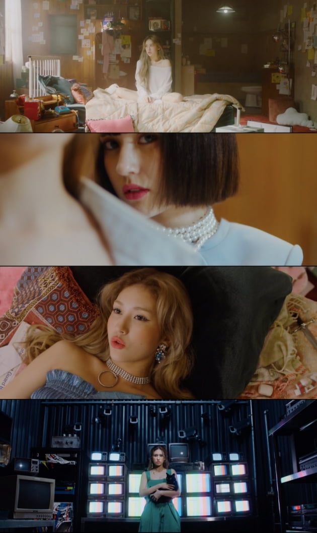 가수 전소미의 'What You Waiting For' MV 캡처