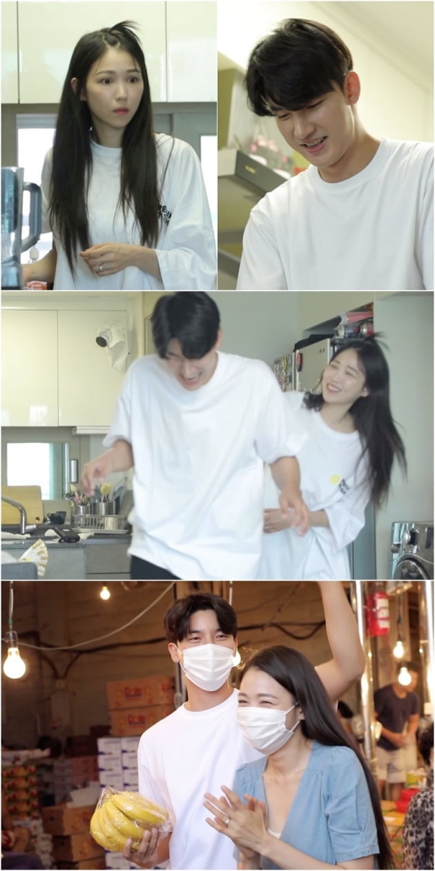 '살림남2' 노지훈♥이은혜, 꿀 뚝뚝 3년 차 부부…"어떻게 이렇게 예뻐"