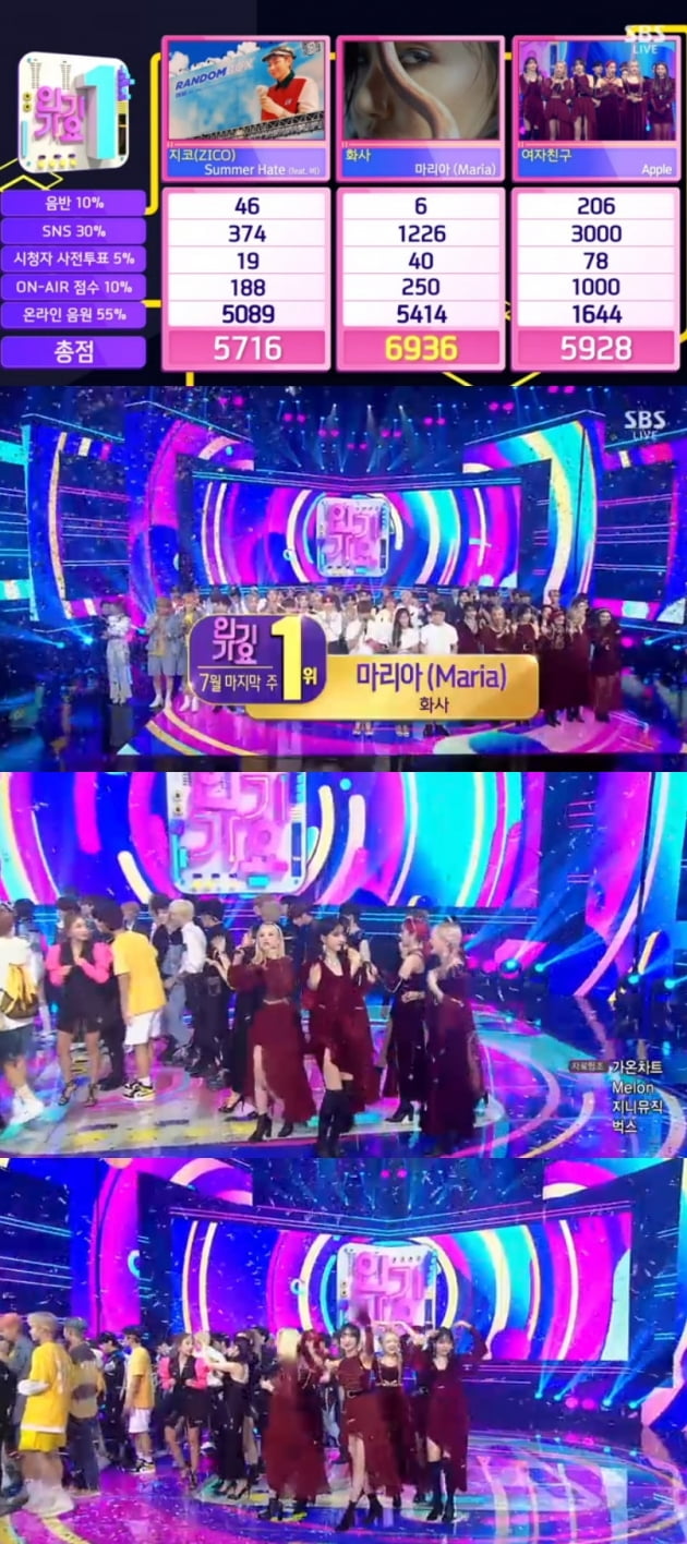 '인기가요' / 사진 = SBS 영상 캡처