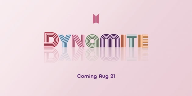 그룹 방탄소년단 'Dynamite' 로고 / 사진제공=빅히트엔터테인먼트