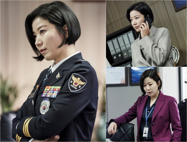 '비밀의 숲2' 전혜진 스틸컷/ 사진=tvN 제공