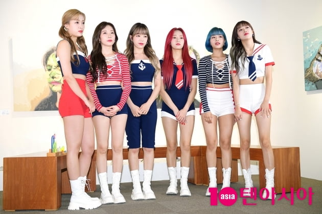 [TEN 포토] 에이프릴 '보기만해도 시원한 의상'