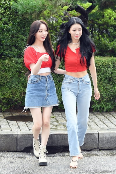 [TEN 포토] 러블리즈 케이-이미주 '움직이는 인형'