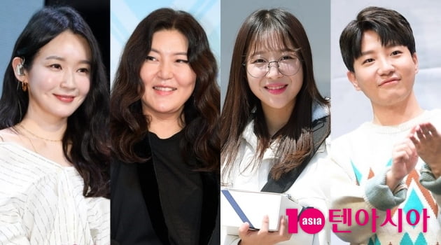 가수 강민경(왼쪽부터), 스타일리스트 한혜연, 유튜버 쯔양, 도티/사진= 텐아시아DB