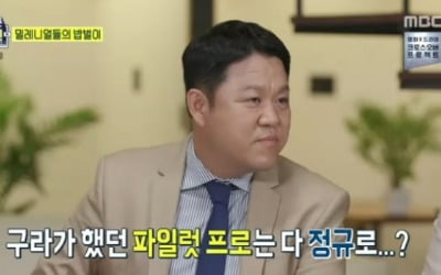 '아무튼 출근' 김구라 "MBC와 잘 맞아, 이 콘텐츠 좋다"