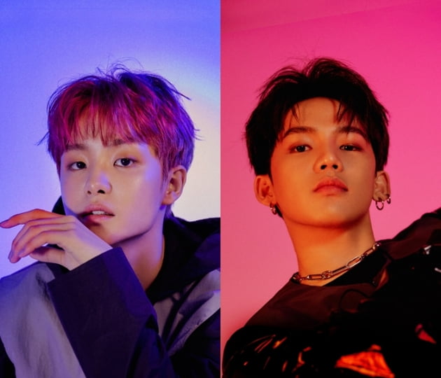 그룹 트레저의 지훈(왼쪽), 최현석 / 사진제공=YG앤터테인먼트