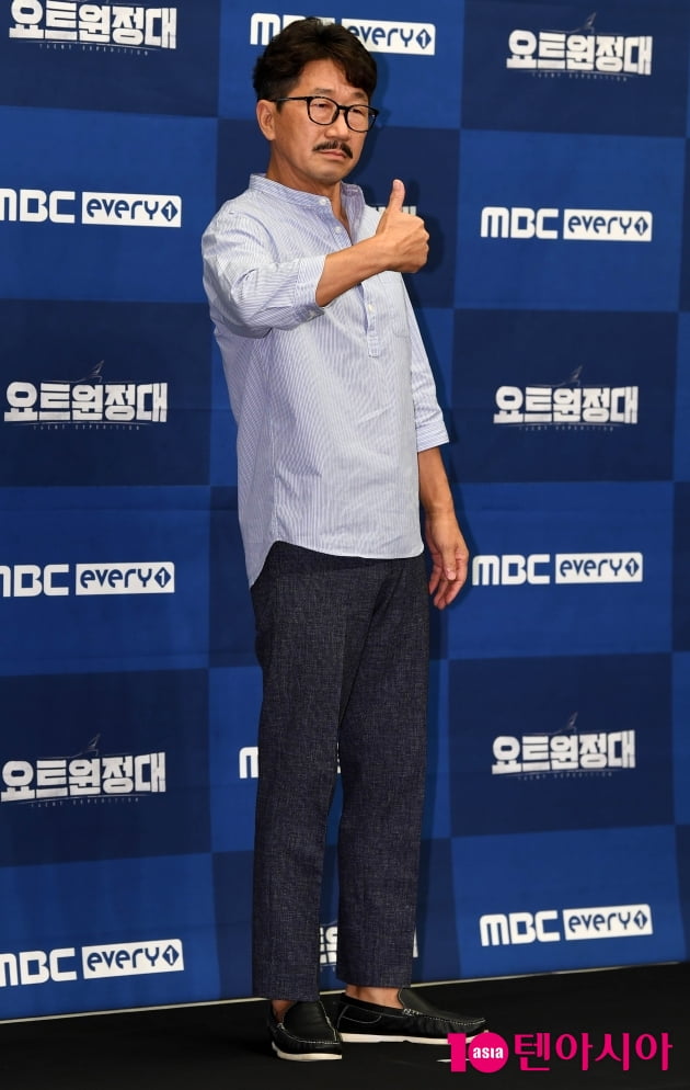 [TEN 포토] '요트원정대' 김승진 선장 "바다에 대한 관심 많이 가져주세요"