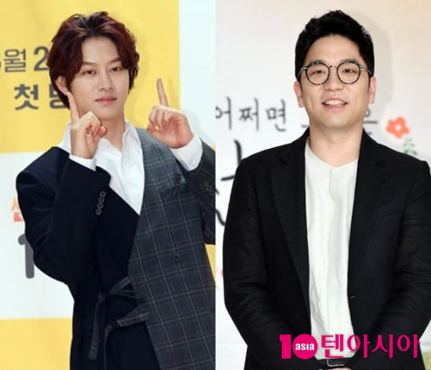 가수 김희철(왼쪽)과 이적/ 사진=텐아시아DB