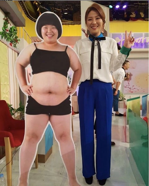 50kg 감량 후 몸무게를 유지 중인 권미진 /사진=인스타그램