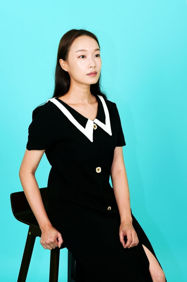 영화 '다만 악에서 구하소서'에서 인남(황정민 분)의 딸 유민(박소이 분)을 납치한 보모 린린으로 분한 배우 심영은./ 사진=서예진 기자