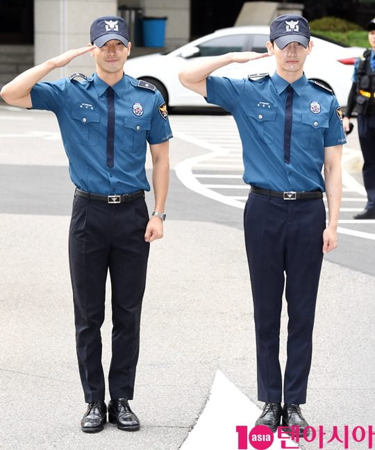 [타임머신] 최강창민·최시원 '한류神 동반전역 하던날'(TEN 컷)