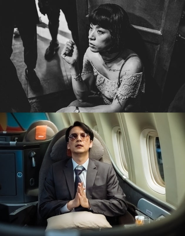 영화 '다만 악에서 구하소서' 박정민(위), '오케이 마담' 김남길(아래)./ 사진제공=CJ엔터테인먼트, 메가박스중앙㈜플러스엠