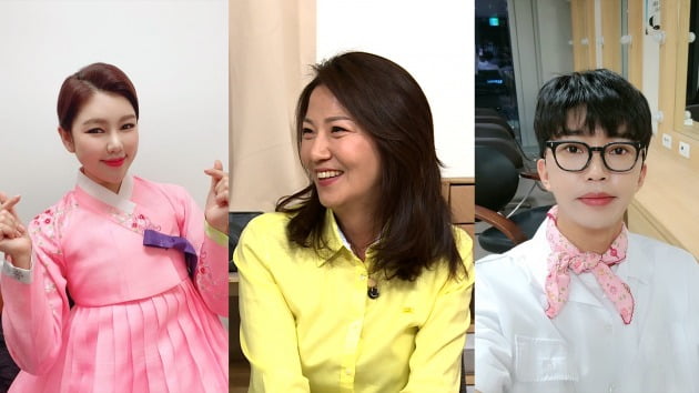 트로트 가수 송가인(왼쪽부터), 배우 서이숙, 트로트 가수 임영웅. /사진제공=KBS, SNS