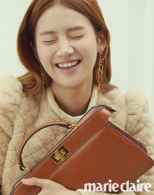배우 박주현의 화보. /사진제공=마리끌레르