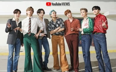 방탄소년단 '다이너마이트', 뮤직비디오 조회수 3억뷰 돌파