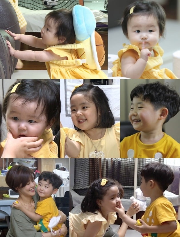 이윤지가 딸 라니와 박현빈네 집을 찾는다. / 사진제공=KBS2