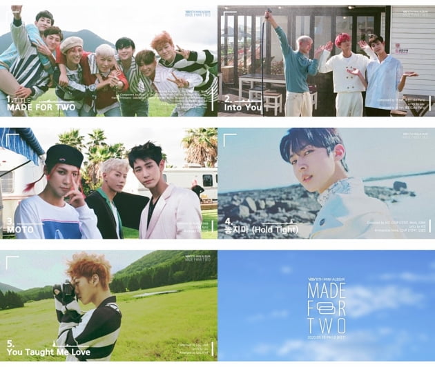 VAV, 새 앨범 하이라이트 메들리 영상 공개…바론 직접 촬영