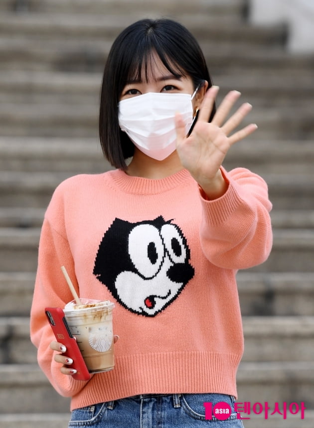 [TEN 포토] 에이핑크 김남주 '손바닥 보다 작은얼굴'