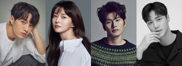 배우 김명수(왼쪽부터), 권나라, 이이경, 이태환/ 사진제공=매니지먼트 이상, A-MAN프로젝트, HB엔터테인먼트, 맨오브크리에이션