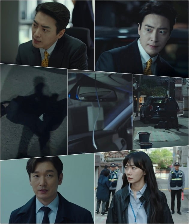 '비밀의 숲2' 이준혁 납치 현장은 의문점이 가득했다. / 사진제공=tvN