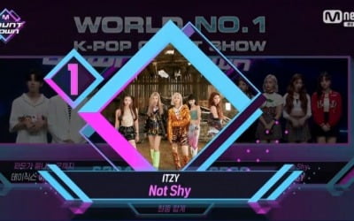 '엠카' ITZY, 'Not Shy' 1위 "항상 겸손하고 최선다하겠다"
