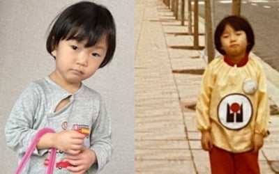 '슈돌' 개리, 어린 시절 사진 공개…하오도 헷갈린 '붕어빵' 부자