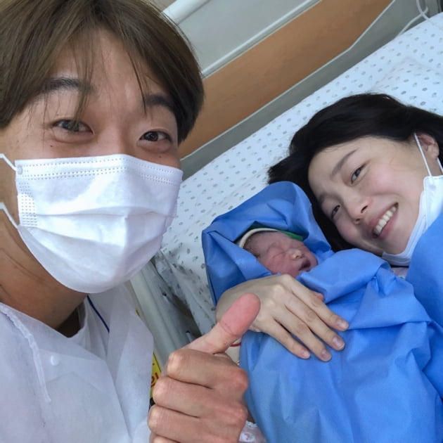 개그우먼 허민 득남. 사진 = 소속사 제공