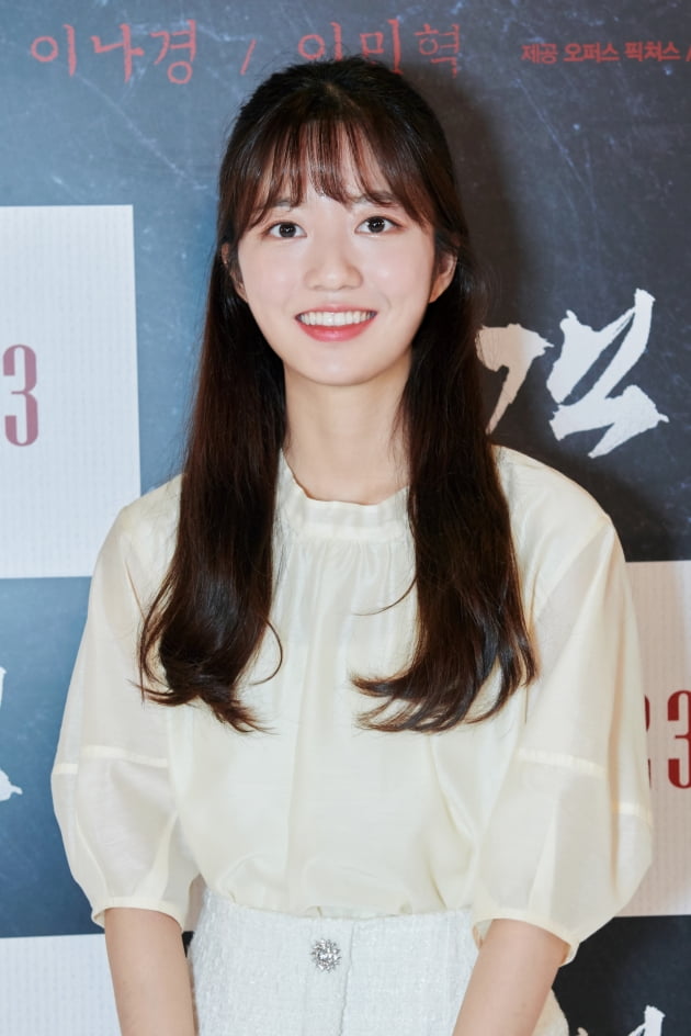 영화 '검객'에서 '태율'(장혁)의 딸 태옥을 연기한 배우 김현수./ 사진제공=오퍼스픽쳐스