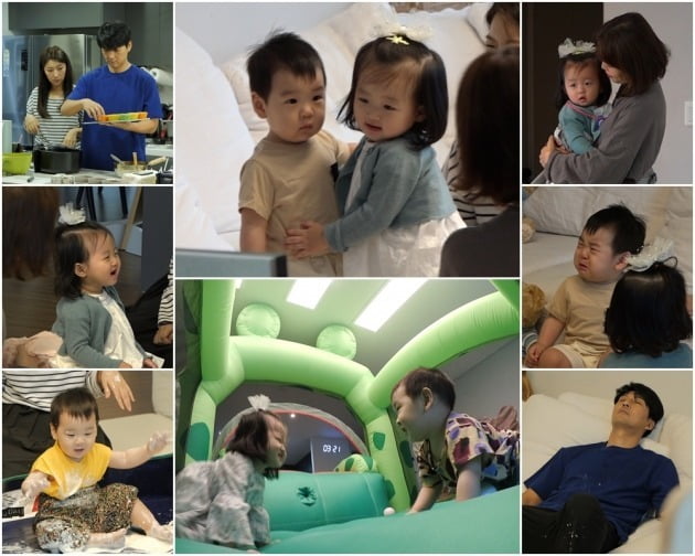 '아내의 맛' 정준호-이하정 가족이 이필모-서수연 집에 방문했다. / 사진제공=TV조선