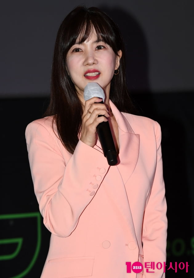 [TEN 포토] 박소현 '고스트나인 쇼케이스 사회자 입니다'