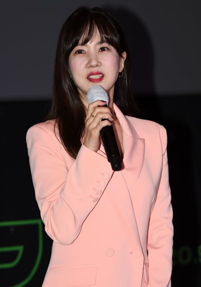 [TEN 포토] 박소현 '고스트나인 쇼케이스 사회자 입니다'