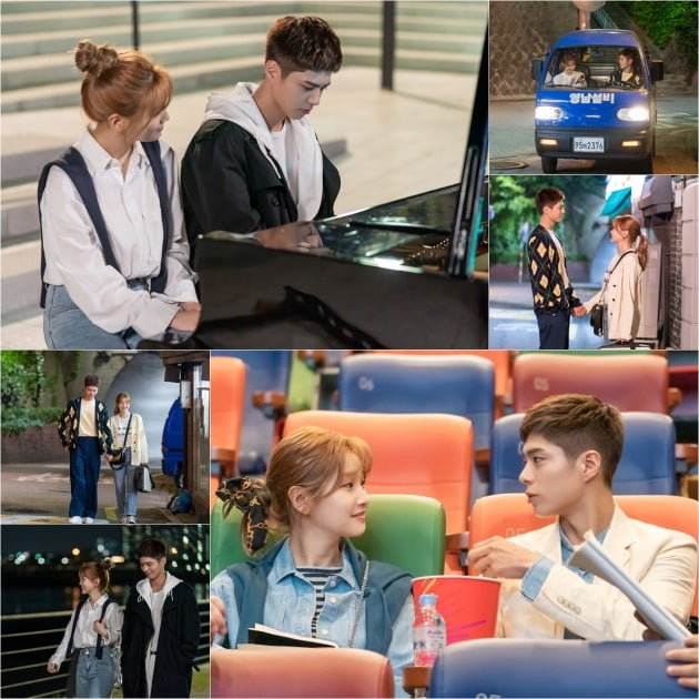 '청춘기록' 촬영장 B컷이 공개됐다. / 사진제공=tvN