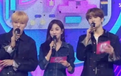 '인기가요' 블랙핑크 '아이스크림', 출연없이 1위