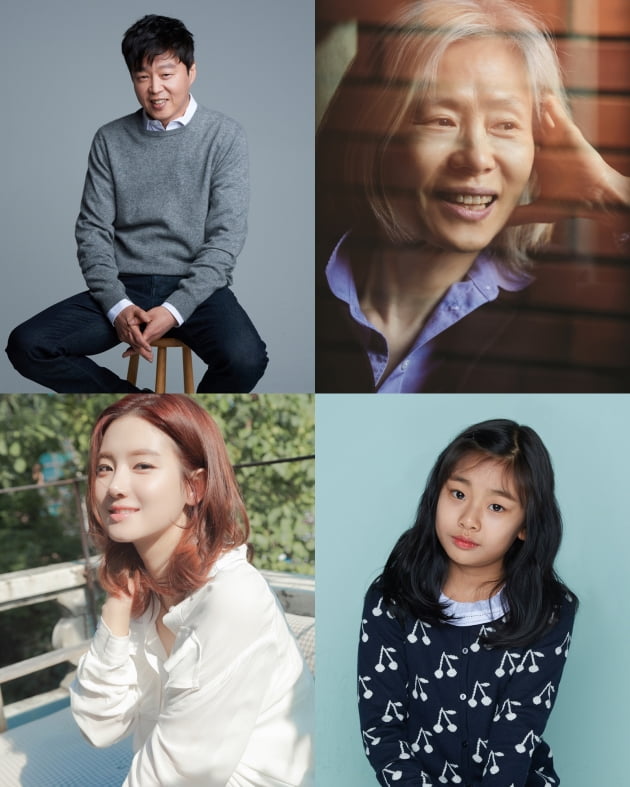 배우 김희원(왼쪽부터 시계방향), 예수정, 김수안, 박주현./ 사진제공=제이씨이엔티, S&A 엔터테인먼트, 블러썸엔터테인먼트, 935엔터테인먼트,