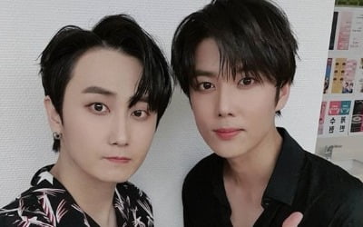 SS501 김규종X허영생 인증샷 "즐거운 추억 선물, 감사해"