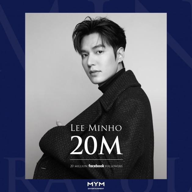 이민호의 페이스북 팔로워 수가 2000만 명을 돌파했다. / 사진제공=MYM엔터테인먼트