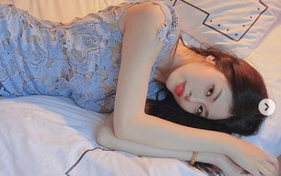 서동주, 침대 누워 뽐낸 S라인 "인생샷 건짐"